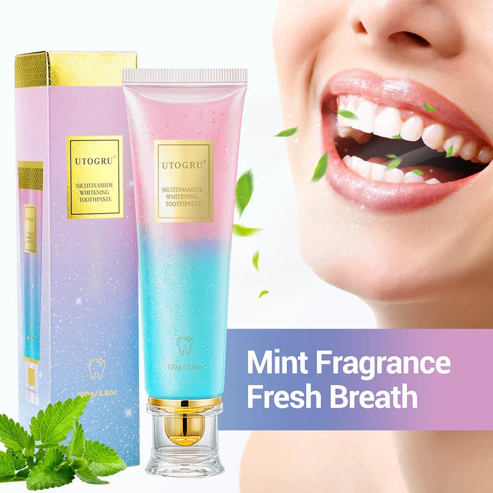 Niacinamide Whitening Toothpaste - DTC Landing Page Test