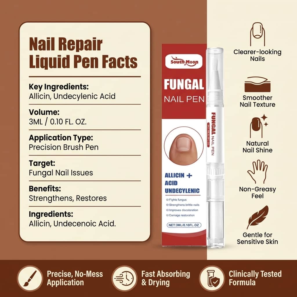 Fix Ugly Nails in Seconds – The No-Mess Nail Repair Pen