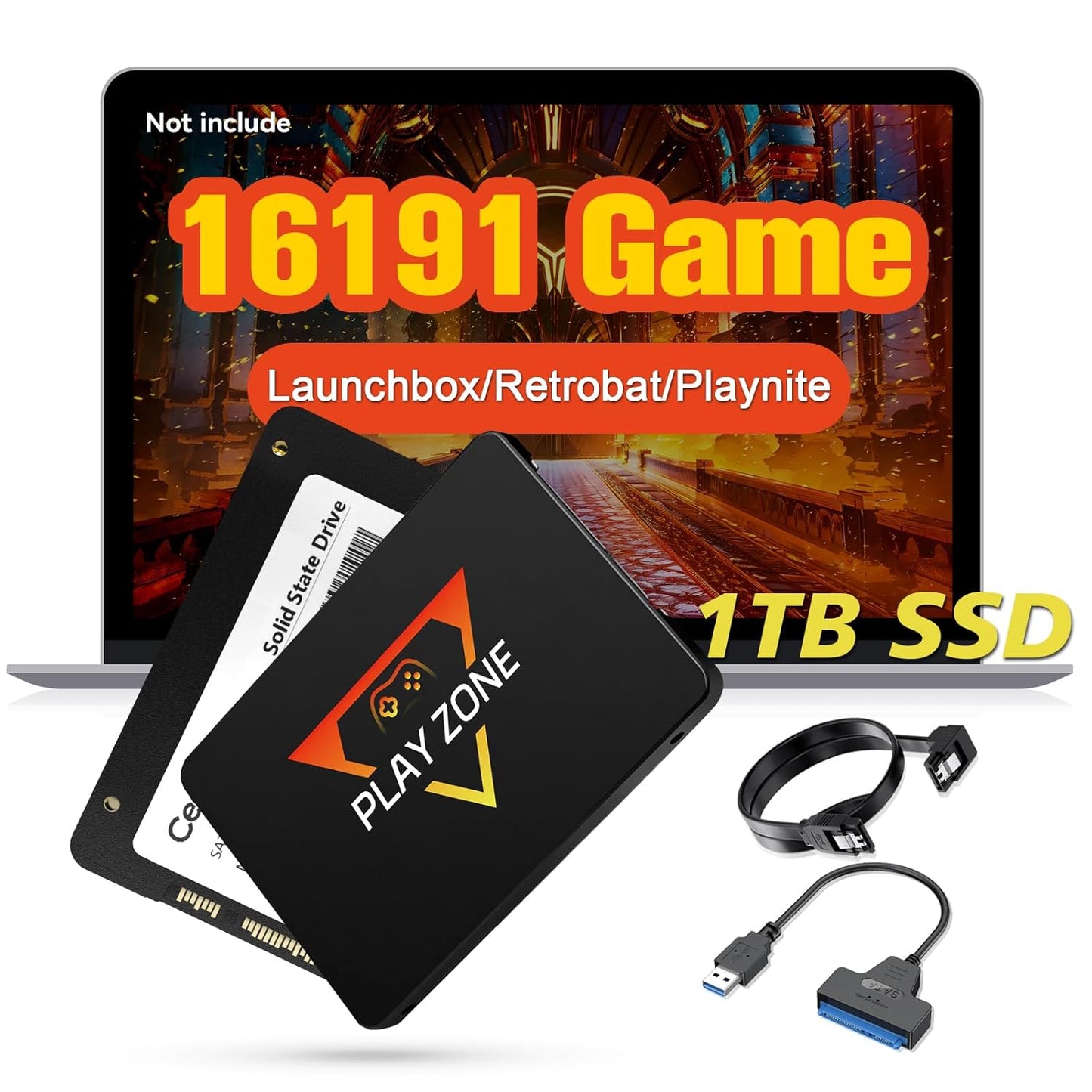 Ultimate 3-in-1 Gaming SSD – 38,633 Games & Lightning-Fast Speed!