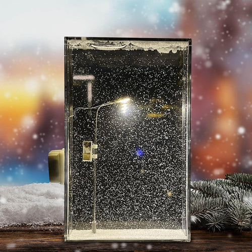 Flowing Snowflake Street Lamp – A DIY Winter Wonderland!