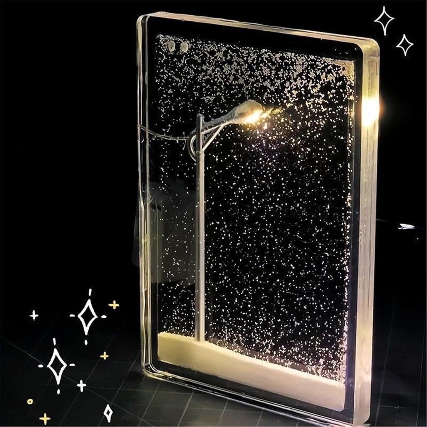 Flowing Snowflake Street Lamp – A DIY Winter Wonderland!