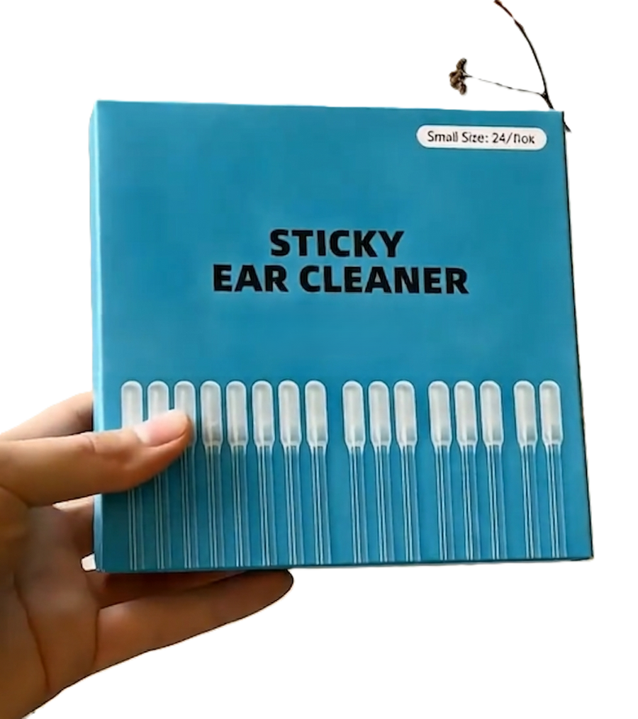 Sticky Ear Wax Remover Sticks — Gentle, Mess-Free Clean