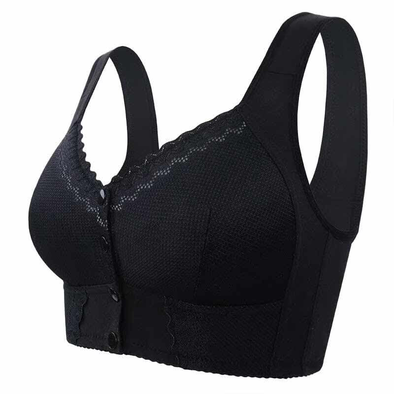 New Front Closure Breathable Bra for Seniors - No Back Pain - No Irritation - Full Support