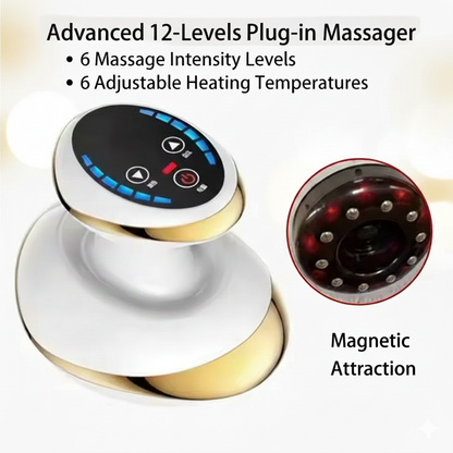 Thermal Vacuum Cellulite Massager - Heat & Suction for Cellulite Reduction