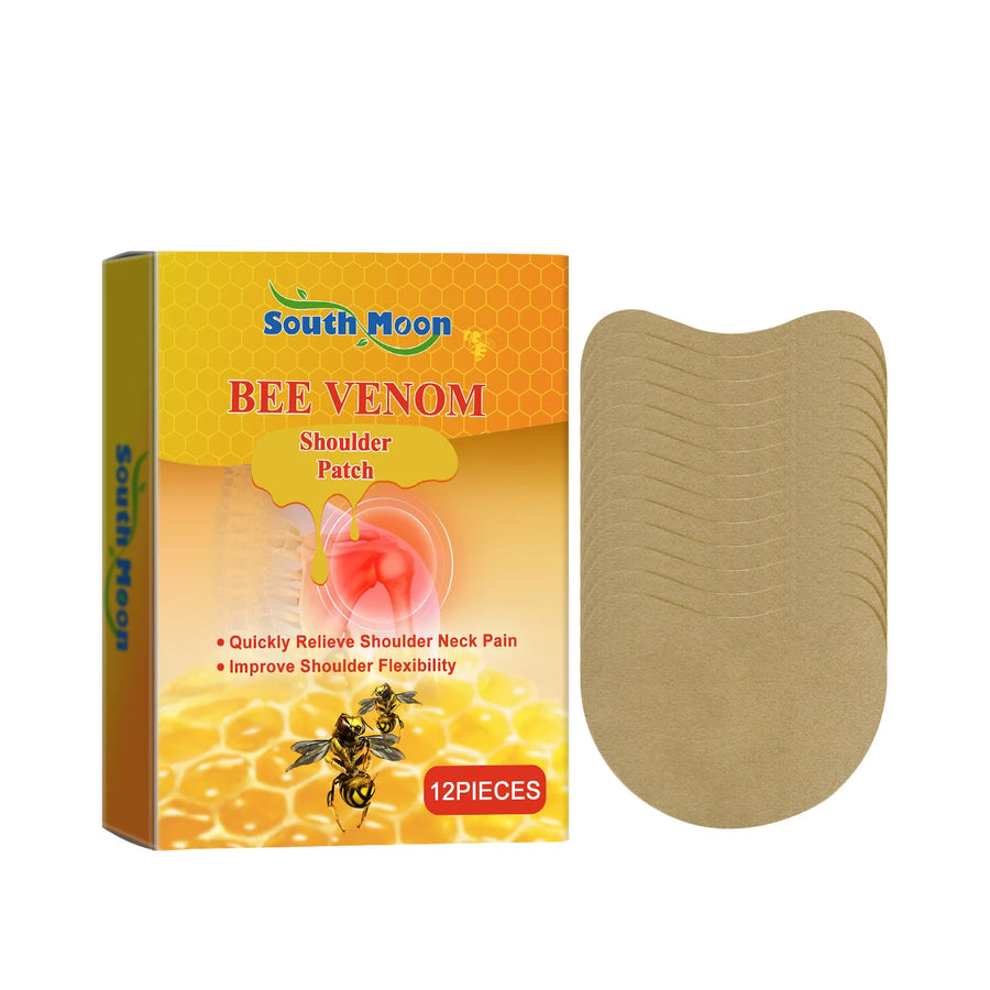 Bee Venom Relief Patches for Neck, Shoulder & Knee
