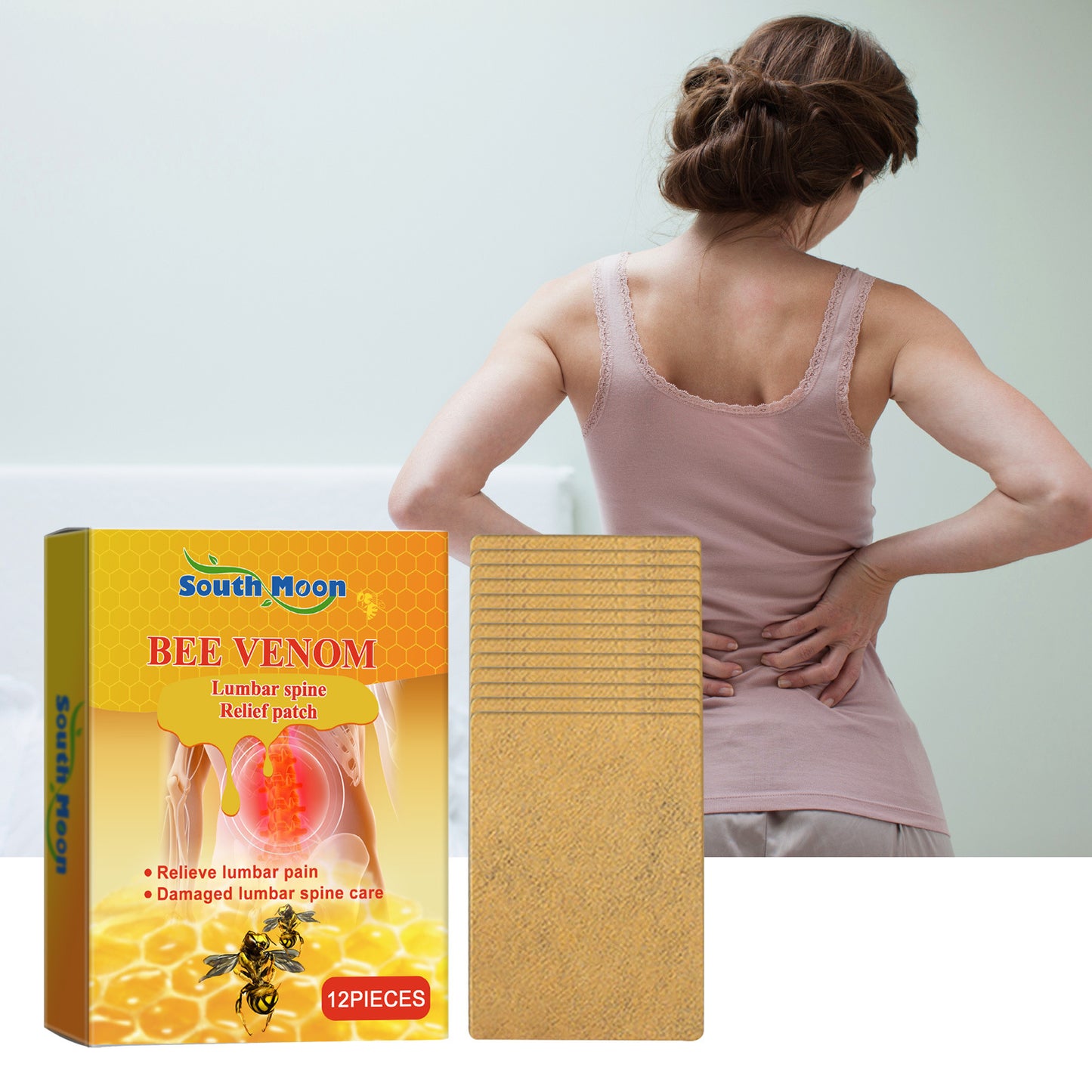 Bee Venom Back Pain Relief Patches