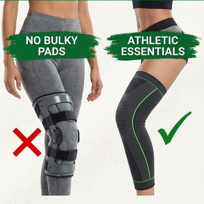 Non-Slip Compression Knee Sleeve for Running & Gym Support