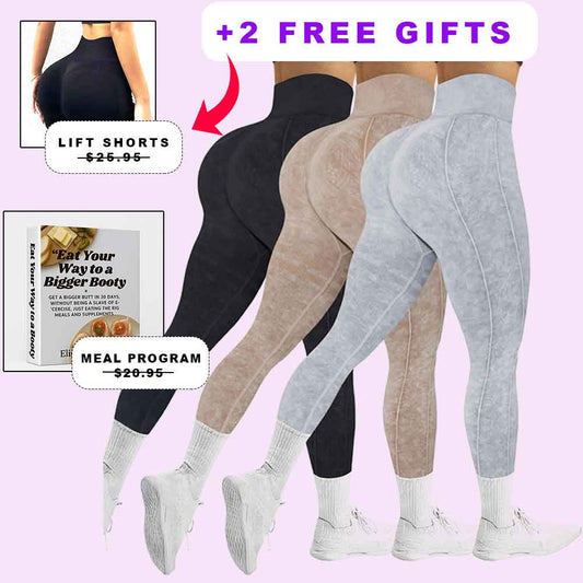RisenFlex: Lift Booty & Control Tummy High Waist Leggings – Ultra Premium Quality for Yoga, Training & Daily Wear